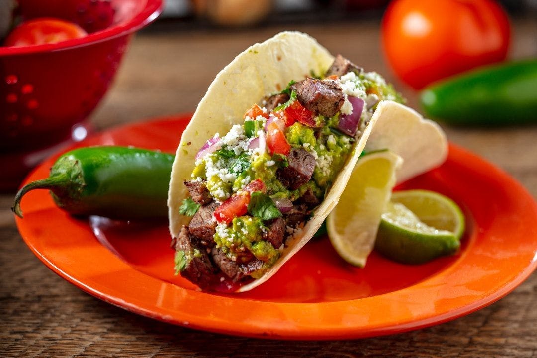 2 Steak Tacos from Brushfire Tacos y Tapas - Happy Valley in Glendale, AZ