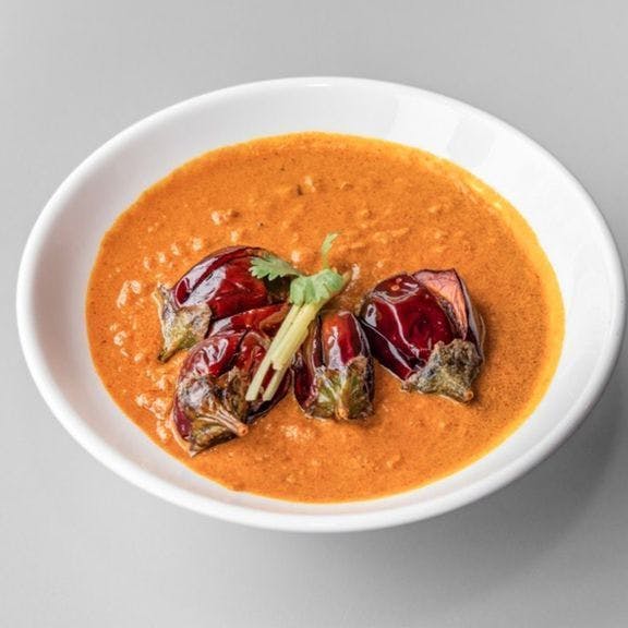 Bagara Baingan from Noor Biryani Indian Grill in Suffern, NY