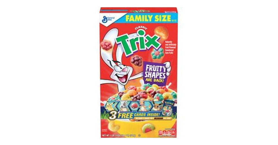 Trix Cereal Family Size (18.4 oz) from CVS - Central Bridge St in Wausau, WI