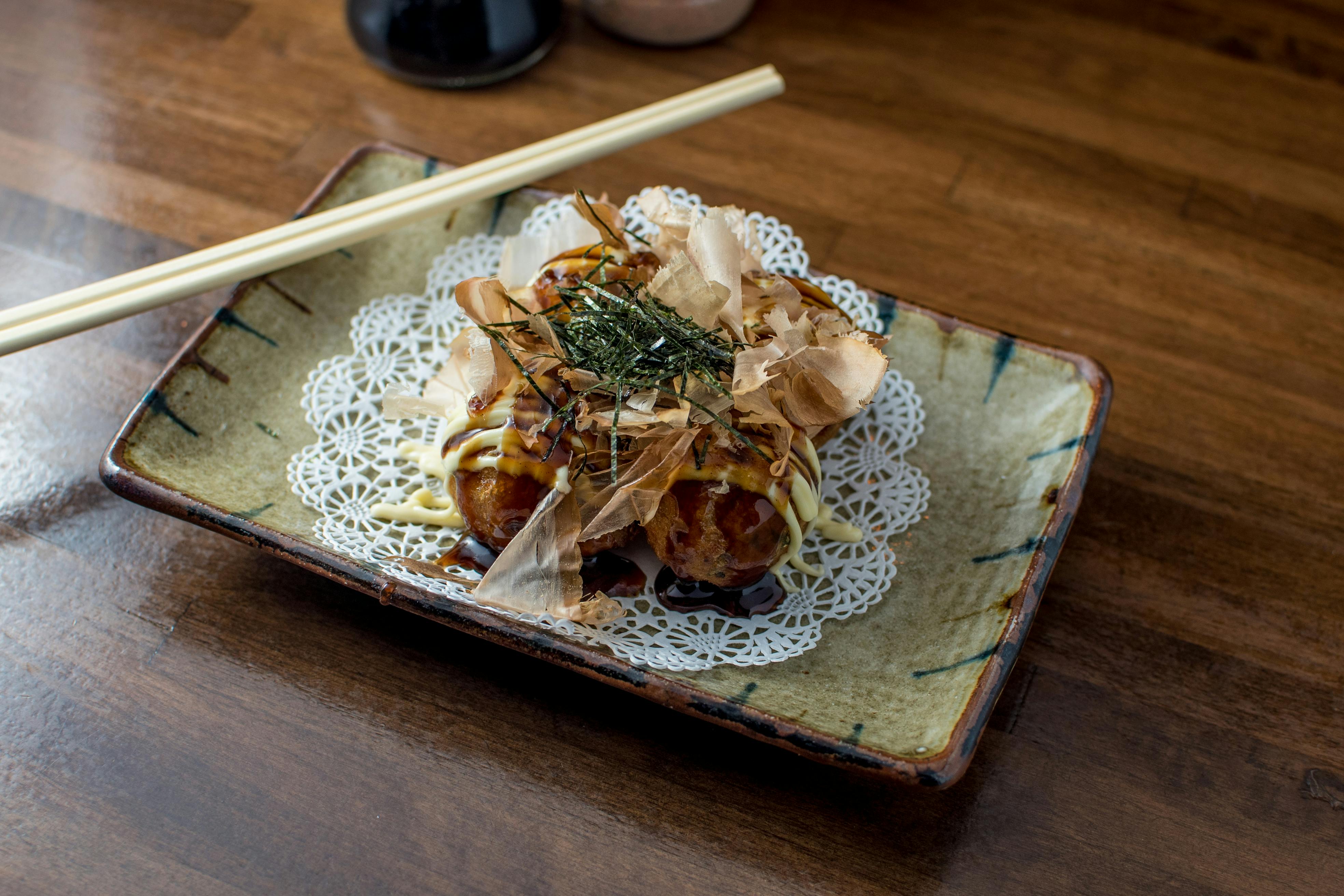 Tako Yaki from Ramen Station in Madison, WI