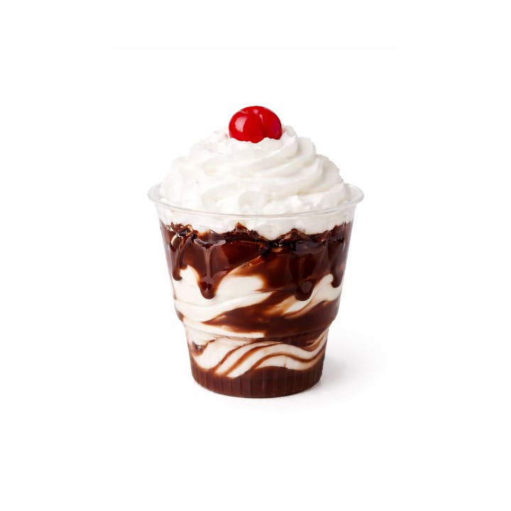 Hot Fudge Sundae from Tom's Drive In in Appleton, WI