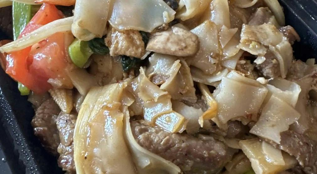 Drunken Noodles (GF,V) from Lemongrass Asian Fusion in Wausau, WI