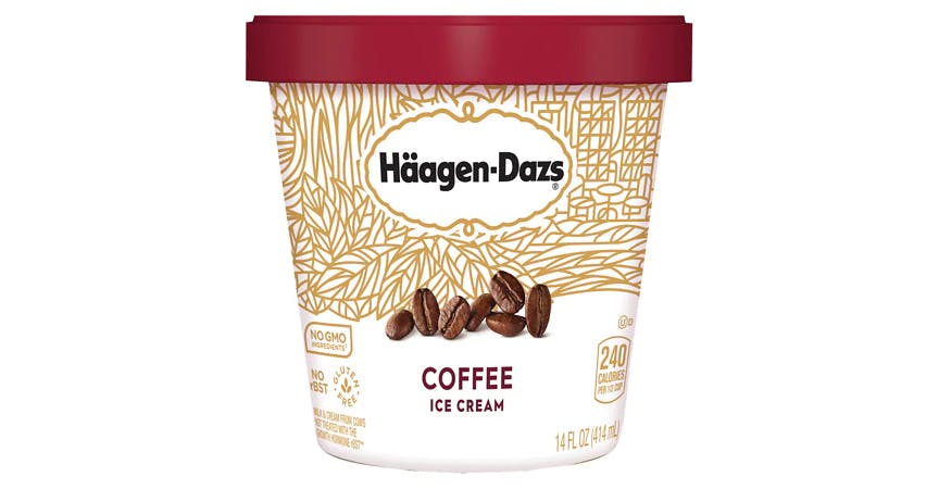Haagen-Dazs Ice Cream Coffee (14 oz) from Walgreens - Bluemont Ave in Manhattan, KS