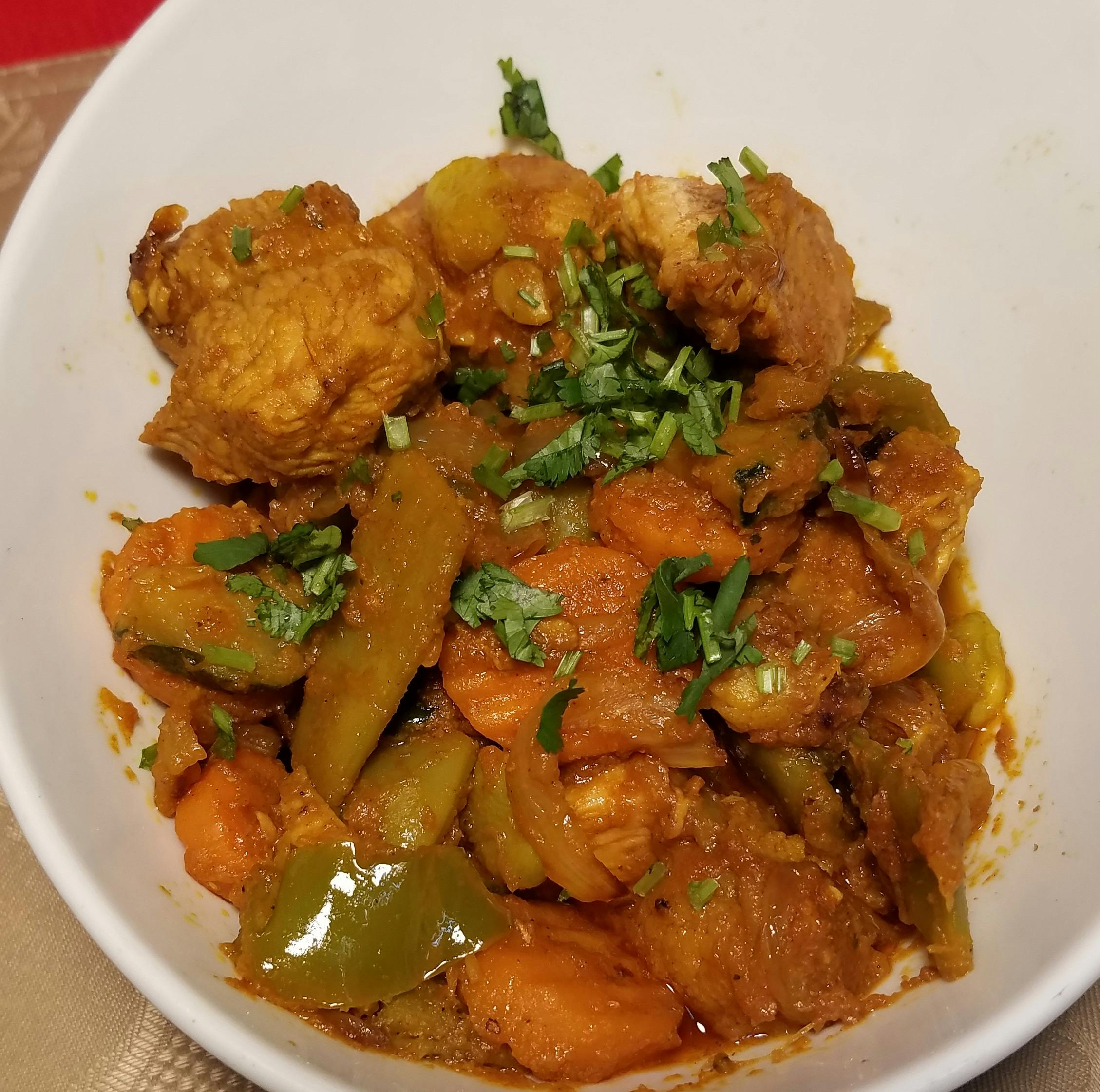 Chicken Jalfrazie (GF) from Star Of India Tandoori Restaurant in Los Angeles, CA