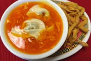 Egg Drop + Wonton Soup from El Flamboyan in Orlando, FL