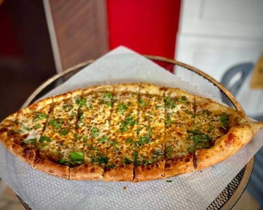 Pav Bhaji Boat from Slice of Italy - Kent in Renton, WA