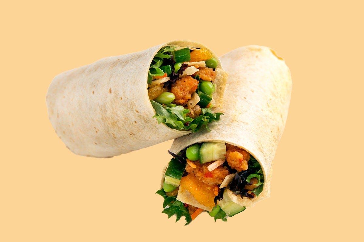 Asian Chicken Wrap - Choose Your Dressings from Saladworks - 1 River Rd in Edgewater, NJ