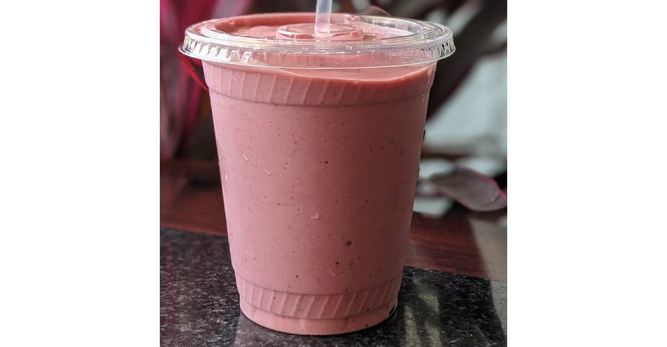 Strawberry Smoothie from Patina Coffeehouse in Wausau, WI
