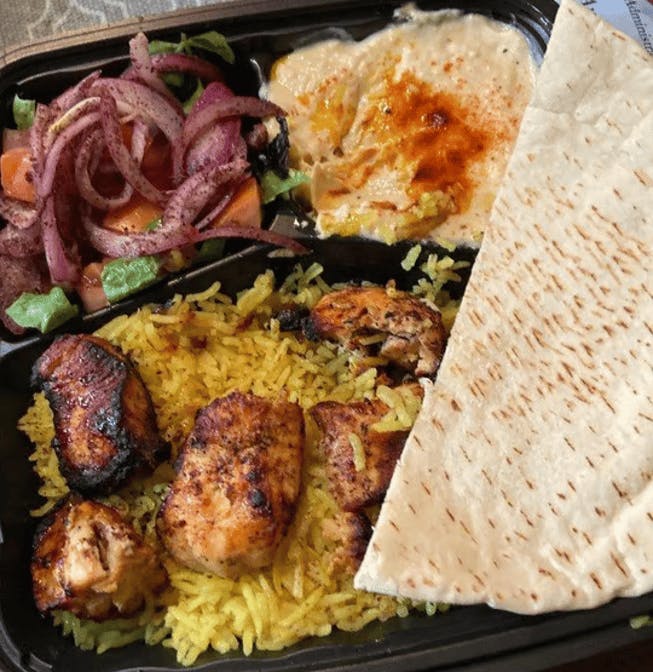 #32 WTGyros Chicken - Plate from Papa Joe's Sports Bar in Moreno Valley, CA