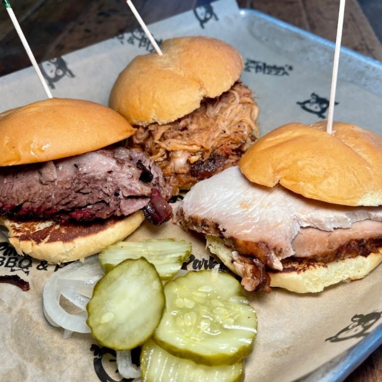 Sliders from Parker John's BBQ & Pizza - Green Bay in Green Bay, WI