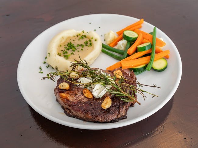 Steak from Red Rooster Brick Oven in San Rafael, CA