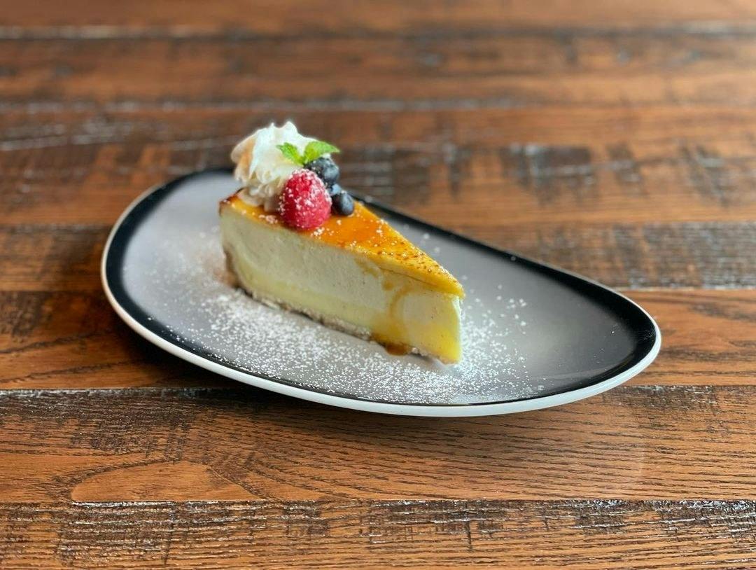 Creme Brulee Cheesecake from Drafthouse in Janesville, WI