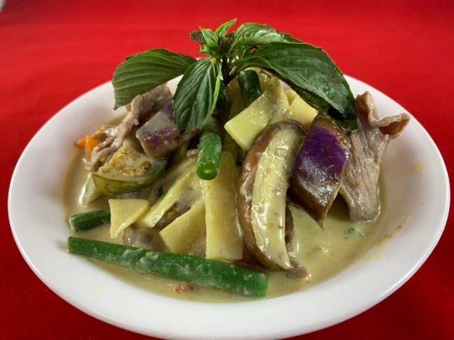 44.Gaeng Ped Curry-Green Curry from Sa-Bai Thong Thai Cuisine - University Ave in Madison, WI