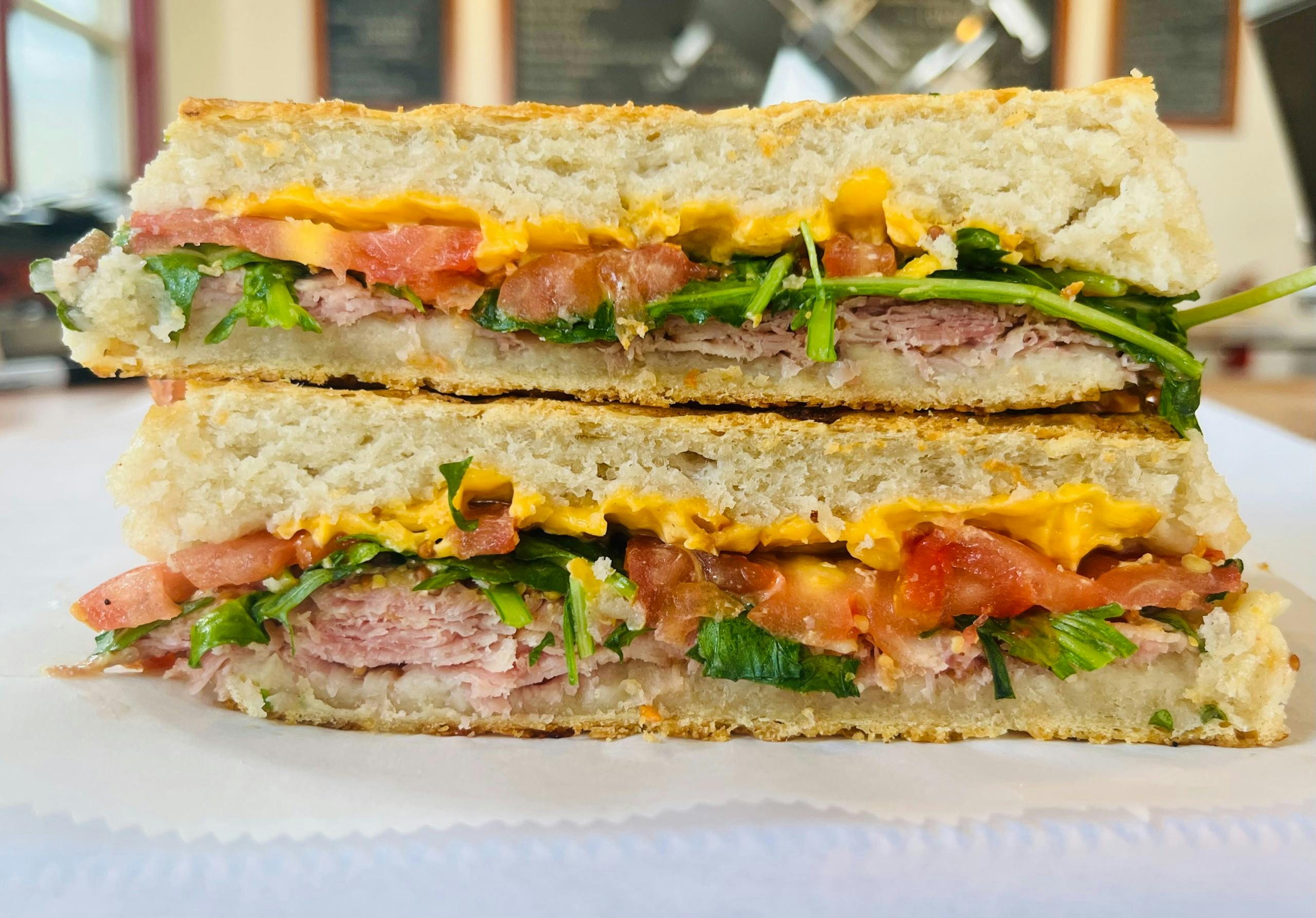 Special Panini- The Smoke Show from Arrosto Delicatessen in Sheboygan, WI