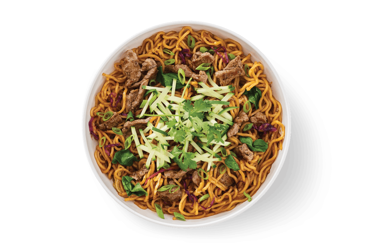 Spicy Korean Beef Noodles from Noodles & Company - Janesville in Janesville, WI