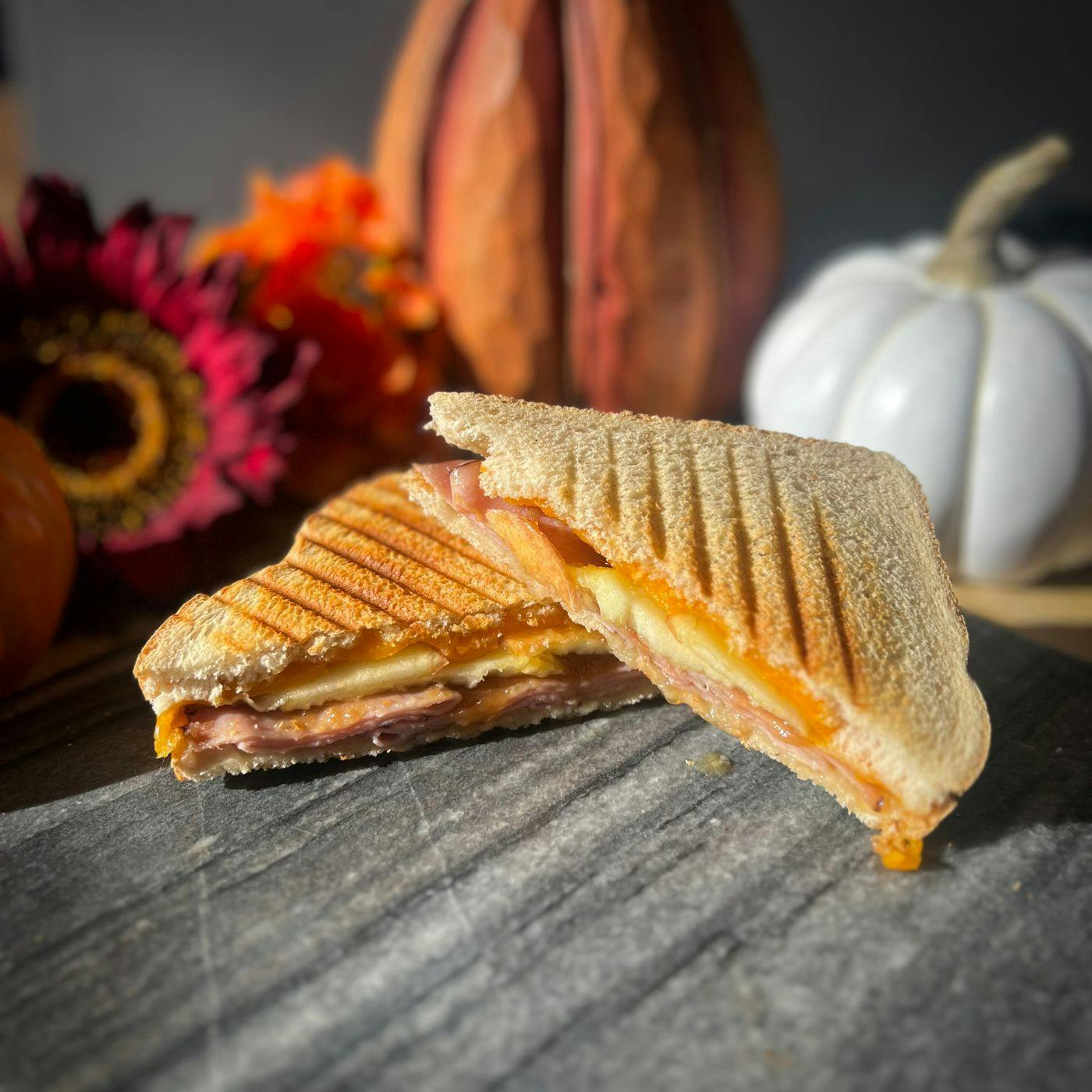 Ham & Apple Cheddar Melt from Wild Roots in Schofield, WI
