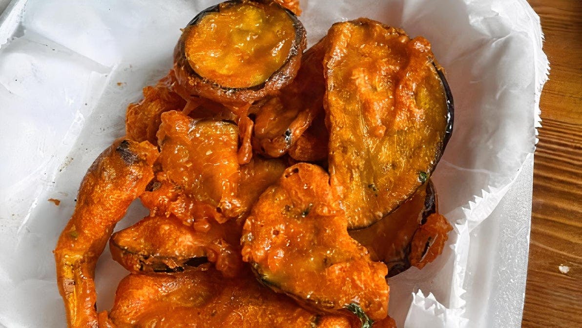 Eggplants Cutlets (Vegan) from Planet Bombay in Atlanta, GA