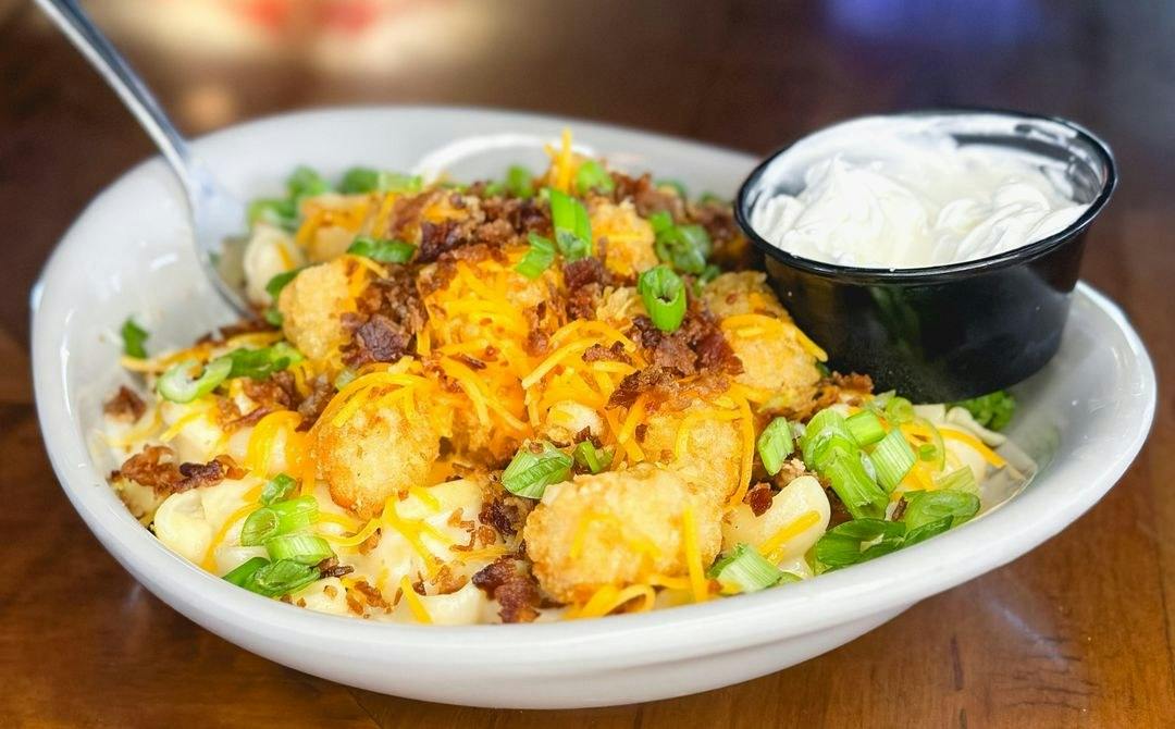 Tot Bacon Mac & Cheese from Monk's Bar & Grill - Middleton in Middleton, WI