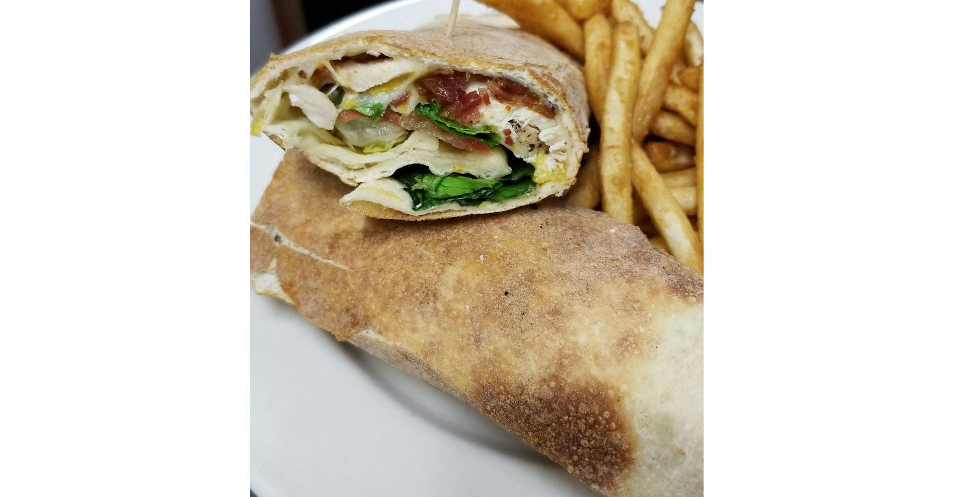 BLT Chicken Wrap from Grazies Italian Grill in Stevens Point, WI