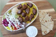 Lamb Shish Kebab Bowl from Med Gyro & Shawarma in Murfreesboro, TN