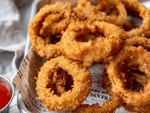 Small Onion Rings from Jo Jo's New York Style Pizza in Hollywood, FL