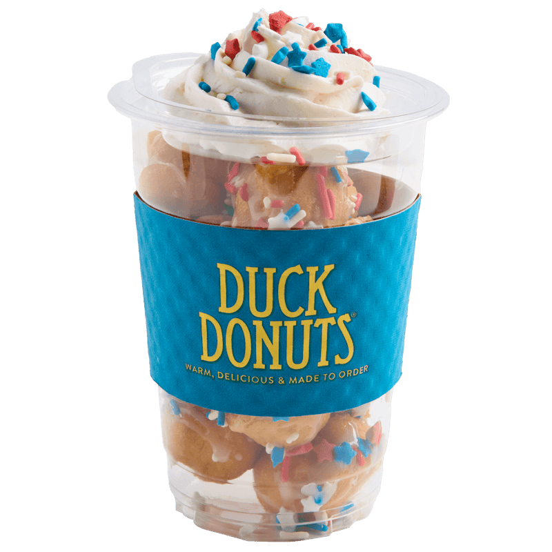 10 Donut Hole Dippers from Duck Donuts Madison in Madison, WI