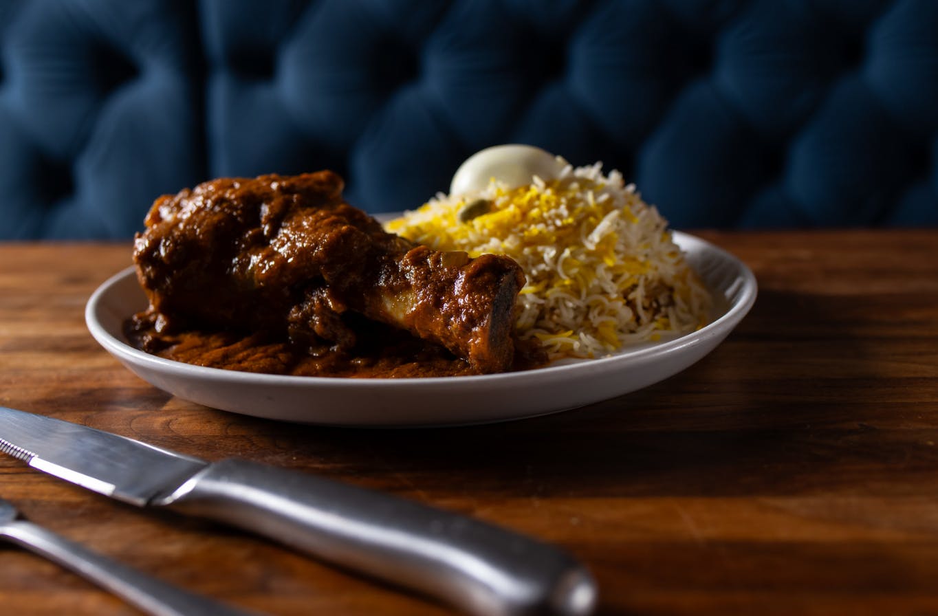 Sura Special Lamb Biryani (V, GF) from Sura Indian Bistro - Chestnut St in Philadelphia, PA