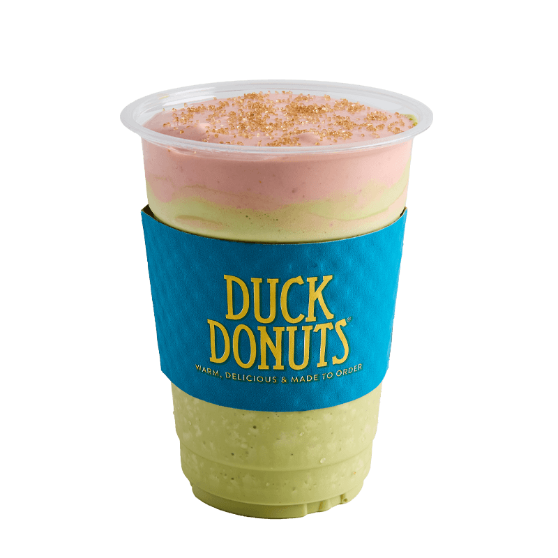 Blended Strawberry Matcha Latte from Duck Donuts - Las Vegas Blvd S in Las Vegas, NV