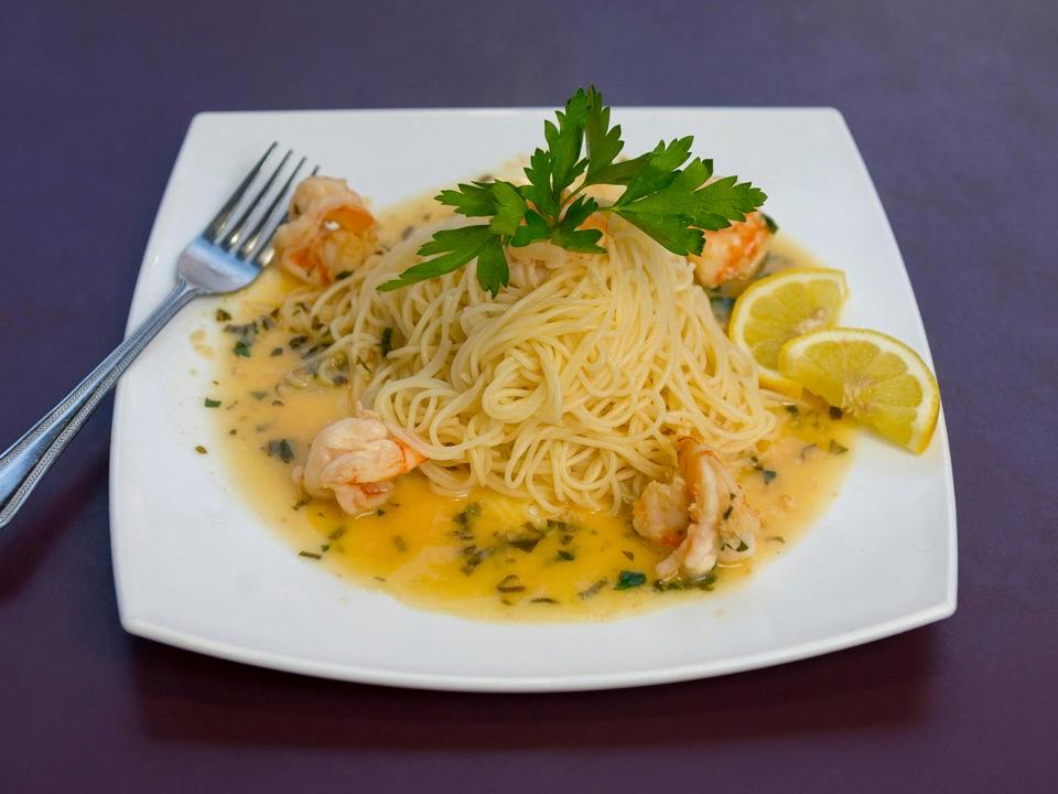 Shrimp Scampi from 4 Brothers Italian Restaurant & Pizzeria in Delray Beach, FL