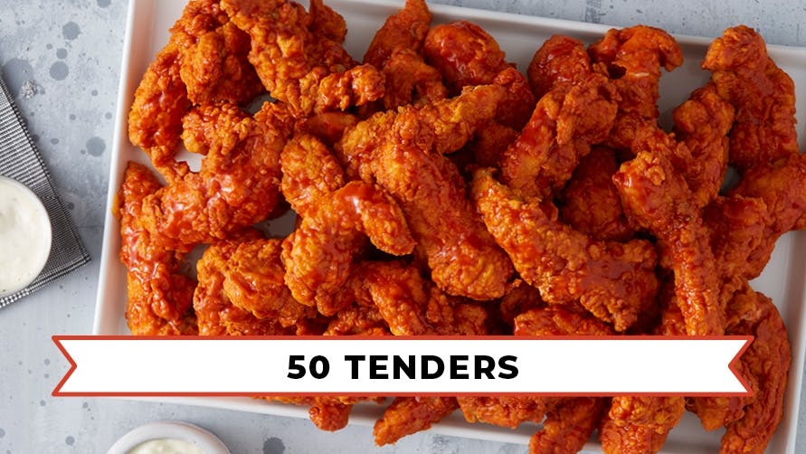 50 Tenders from Wings Over Greenville in Greenville, NC