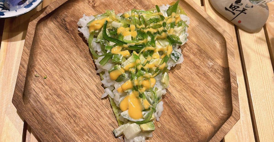 Veggie Pizza from Dodomi Sushi Rotary - N Sheridan Rd in Chicago, IL