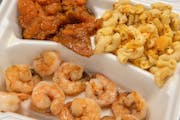 Shrimp Plate from The Legacy Lounge - Milner Dr in Greensboro, NC