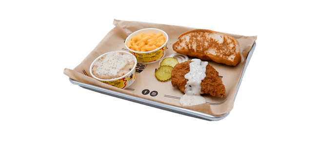 Crispy Chicken Plate from Dickey's Barbecue Pit - Traverse Trail in Wildwood, FL