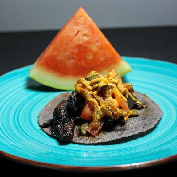 Saturn from Planet Taco - 9th Ave in New York, NY