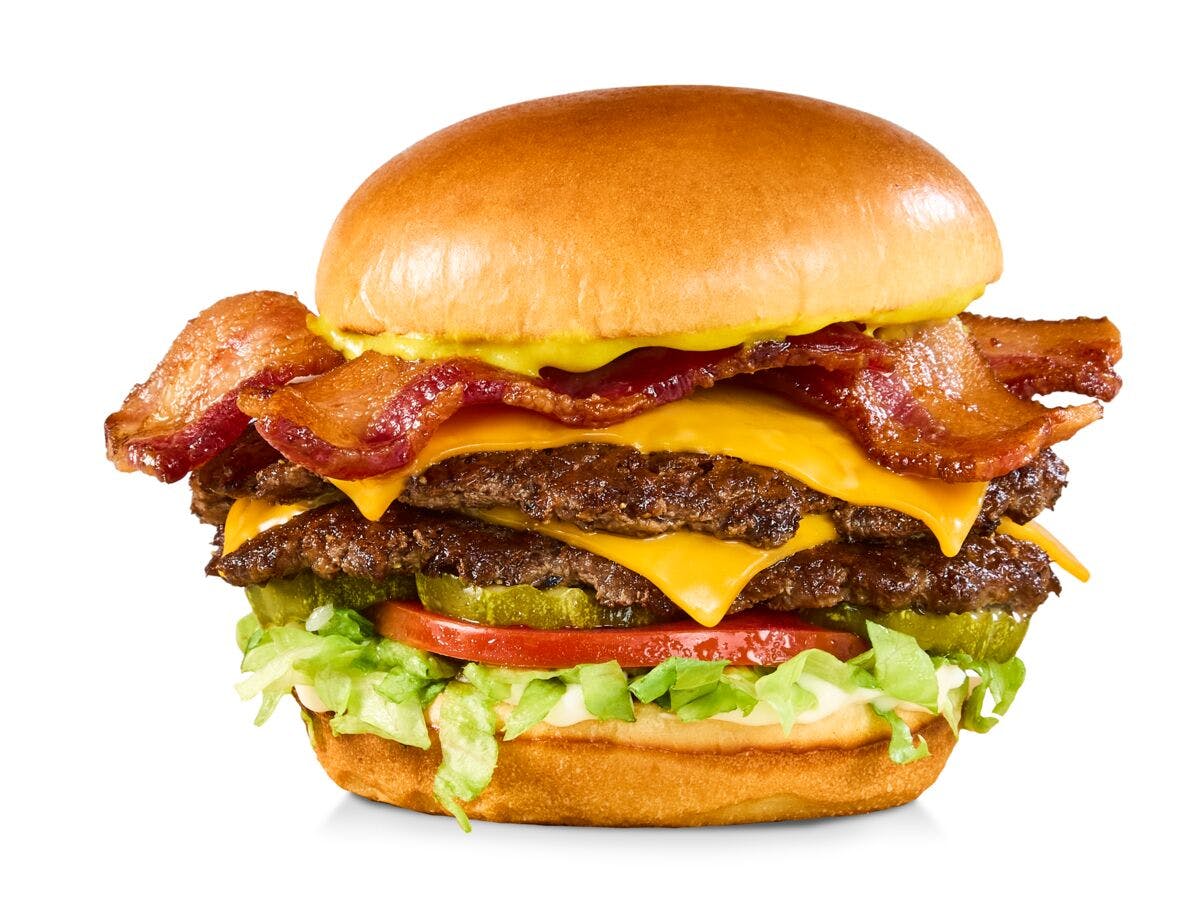 All-American Bacon Cheeseburger from Buffalo Wild Wings GO - Connection Point Blvd in Charlotte, NC