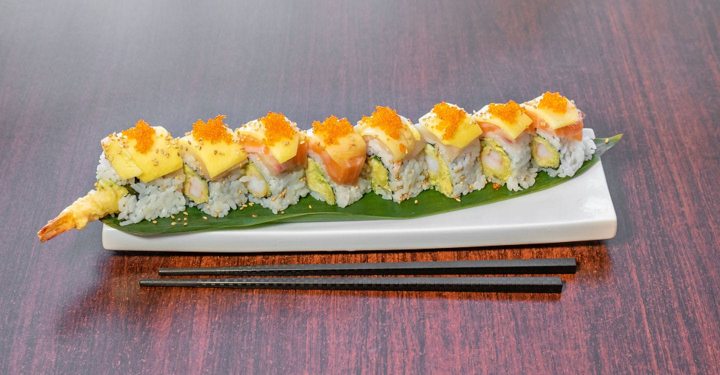 Awesome Mango Roll from Sakura Sushi in San Rafael, CA