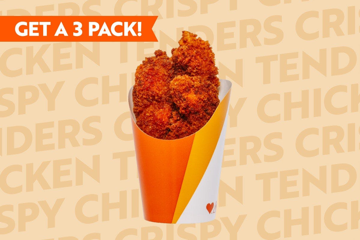 NEW Crispy Chicken Tenders 3 Pack from Naf Naf Grill Madison - State Street in Madison, WI