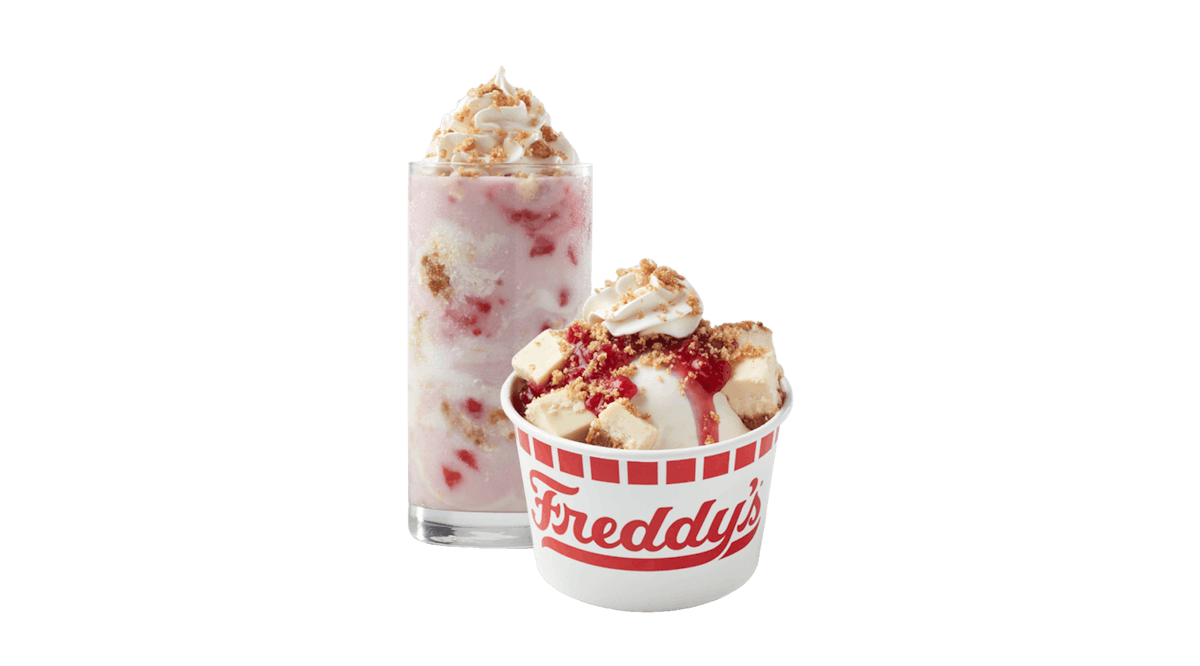 Strawberry Dreamcake from Freddy's Frozen Custard and Steakburgers - SW Gage Blvd in Topeka, KS