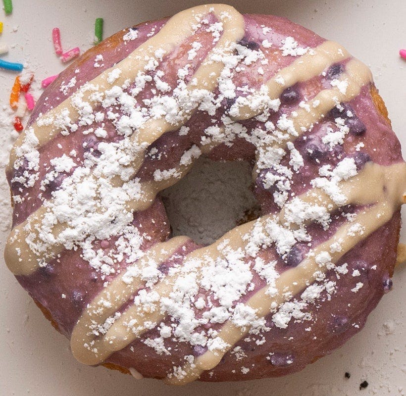 Blueberry Pancake from Duck Donuts Madison in Madison, WI