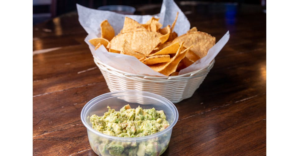 Chips with Guacamole from Es Tas Bar & Grill in Ames, IA