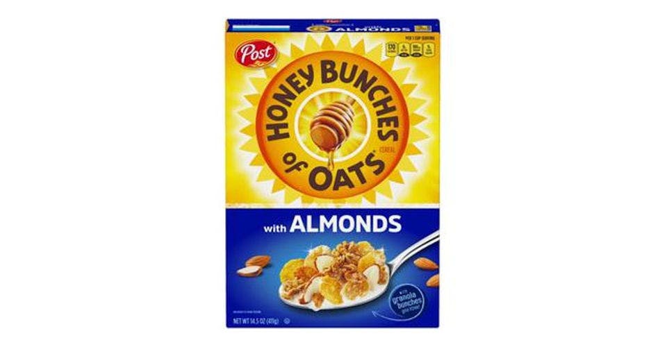 Post Honey Bunches of Oats Cereal With Almonds (14.5 oz) from CVS - Mineral Point Rd in Madison, WI