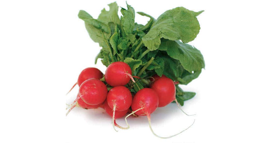 Cherry Radishes from Vitruvian Farms in Madison, WI