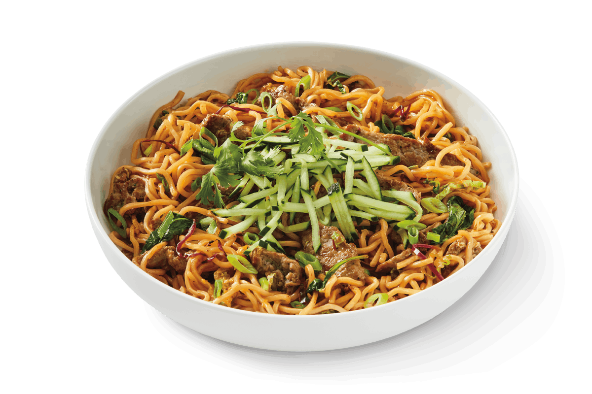 Spicy Korean Beef Noodles from Noodles & Company - Green Bay S Oneida St in Green Bay, WI