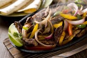 (TG) Fajitas-Lonche from El Sarape in Olympia, WA