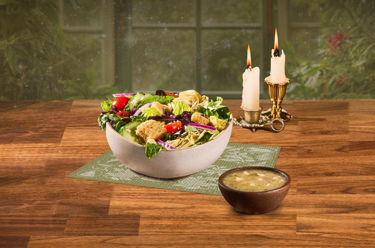 Greenhouse Grecian Salad from Blaze Pizza - Lincoln Way in Ames, IA