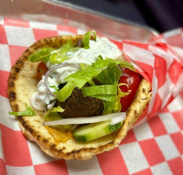 Falafel from Ollie's in Fitchburg, WI