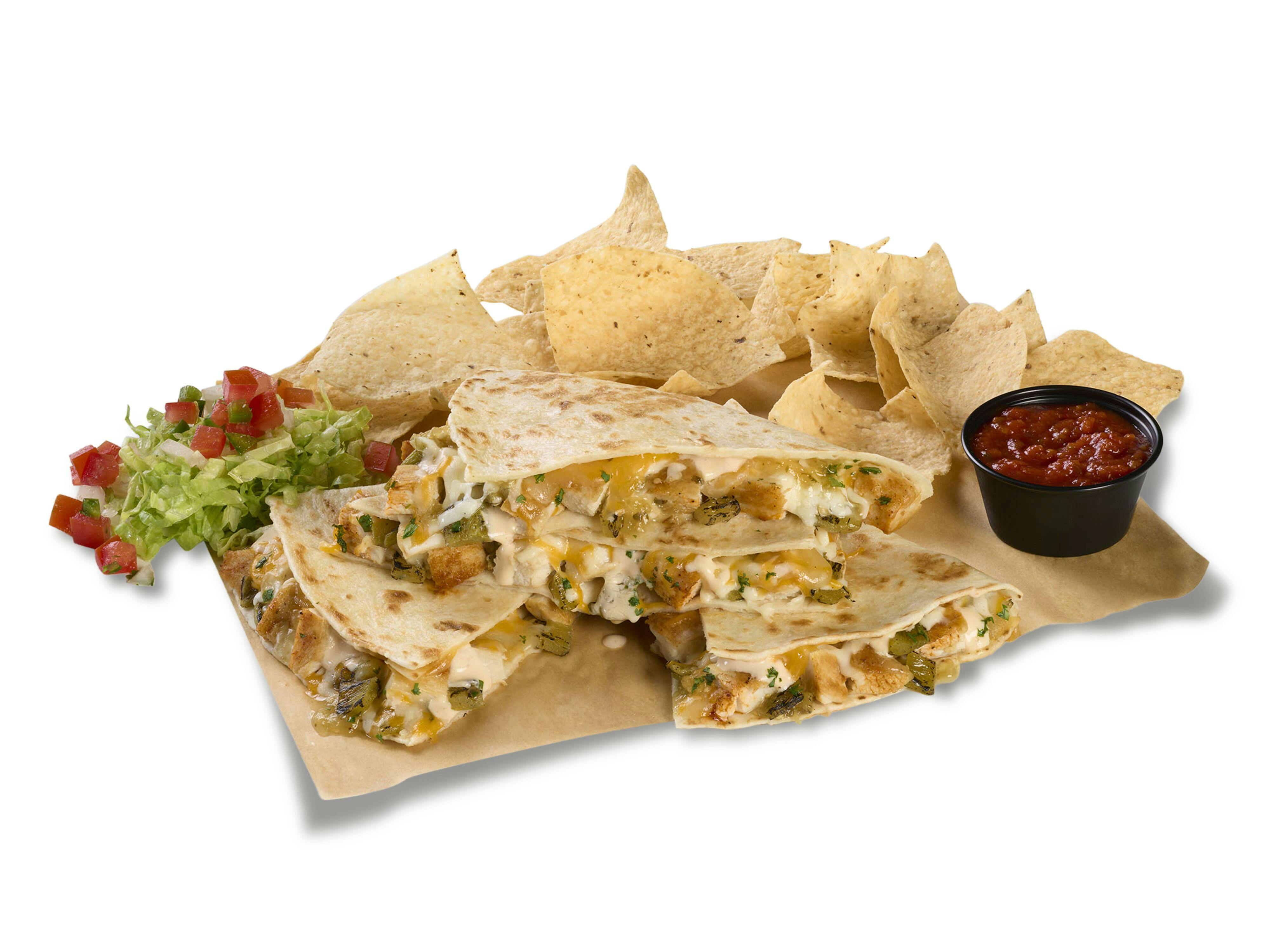 Salsa Verde Chicken Quesadilla from Buffalo Wild Wings - W 64th Ave in Arvada, CO