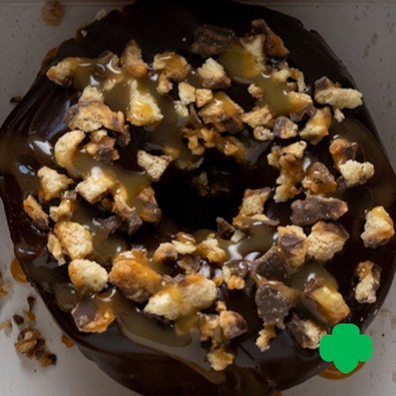 Choco-Coconut Caramel Delight from Duck Donuts Madison in Madison, WI