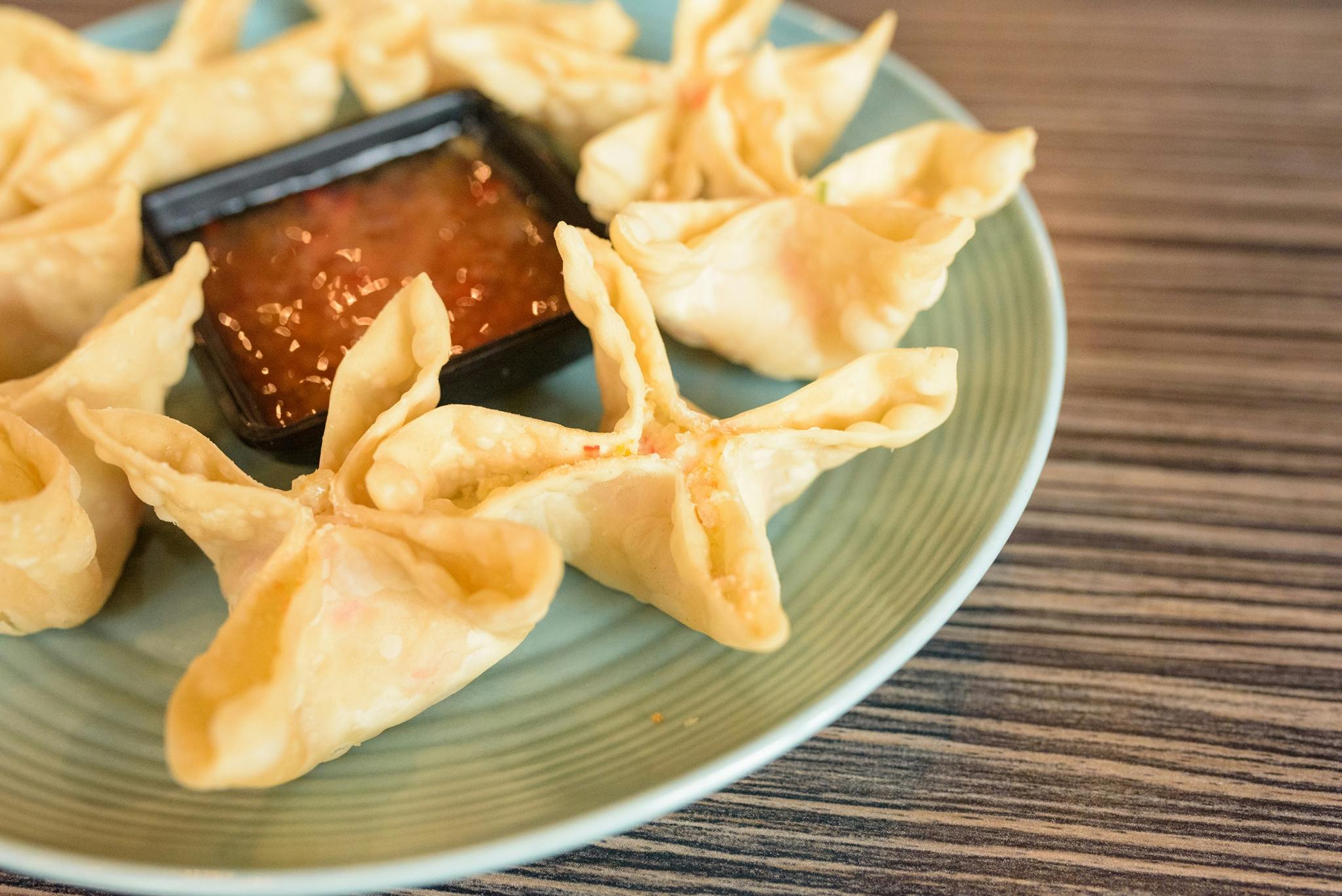 Crab Cheese Rangoons from One Bowl Asian Cuisine in Ann Arbor, MI