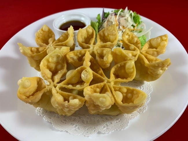 9B.Crab Rangoon from Sa-Bai Thong Thai Cuisine - University Ave in Madison, WI